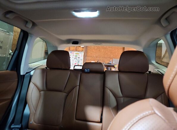 JF2SKAXC8MH442624 2021 SUBARU FORESTER Charcoal Rear seats view