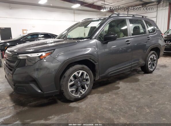 JF2SLDAC3SH427971 2025 SUBARU FORESTER Gray Vista tres cuartos delantera izquierda