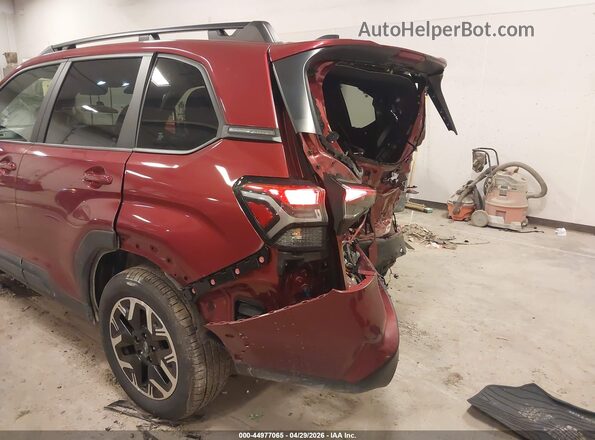 JF2SLDBC3SH546778 2025 SUBARU FORESTER Red წინა ხედი
