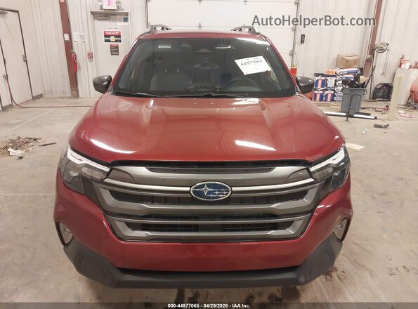 JF2SLDBC3SH546778 2025 SUBARU FORESTER Red ხელსაწყოთა პანელის ხედი