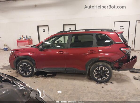 JF2SLDBC3SH546778 2025 SUBARU FORESTER Red სალონის 360-გრადუსიანი ხედი