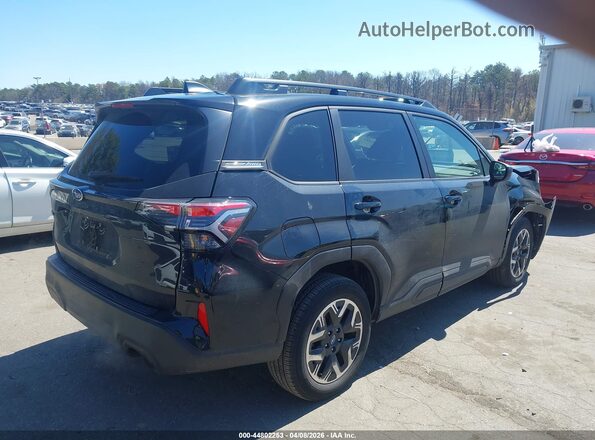 JF2SLDDC1SH447860 2025 SUBARU FORESTER Black Հետևի աջ