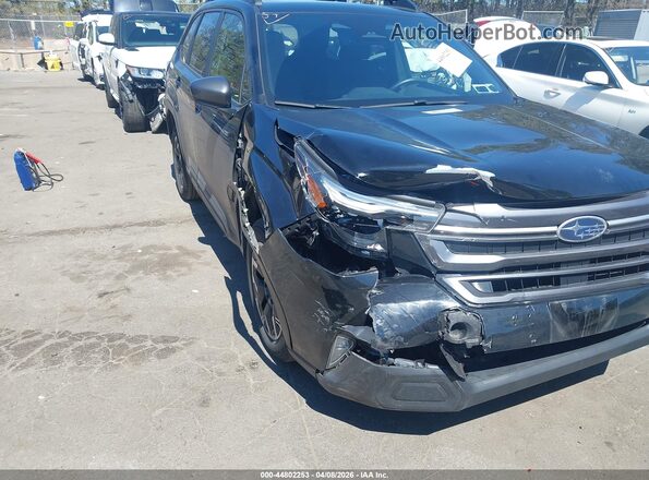 JF2SLDDC1SH447860 2025 SUBARU FORESTER Black Դիմացի տեսք