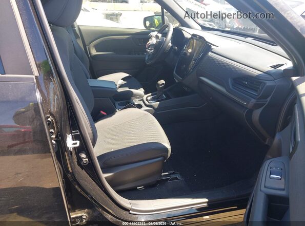 JF2SLDDC1SH447860 2025 SUBARU FORESTER Black Սալոնի դիմացի տեսք