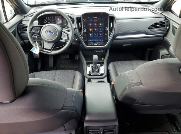 JF2SLDDC4SH581794 2025 SUBARU FORESTER Silver Dashboard view