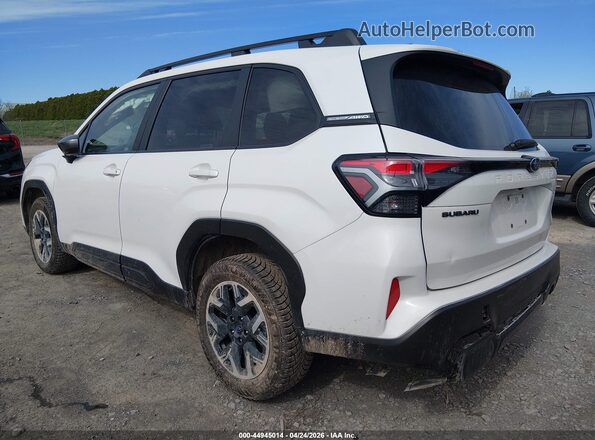 JF2SLDDC8SH515894 2025 SUBARU FORESTER White Հետևի ձախ