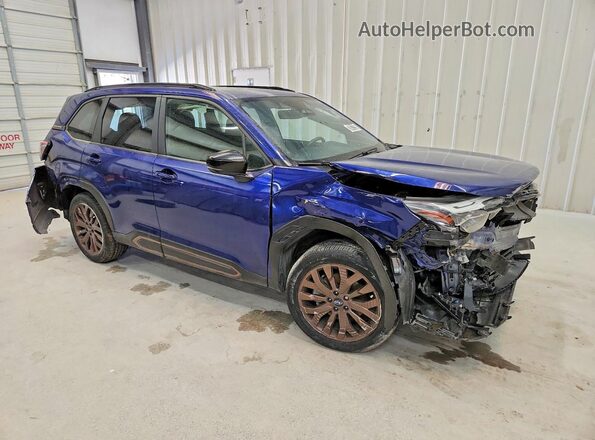 JF2SLDFC8SH491691 2025 SUBARU FORESTER Blue Delantero derecho
