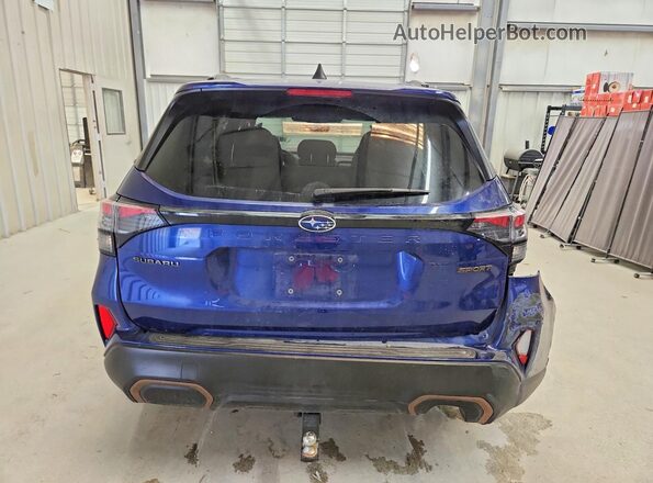 JF2SLDFC8SH491691 2025 SUBARU FORESTER Blue Vista trasera
