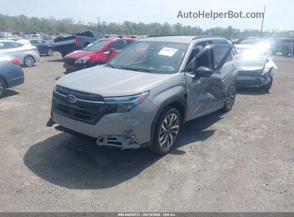 JF2SLDTC6SH610598 2025 SUBARU FORESTER Gray Передня ліва чверть