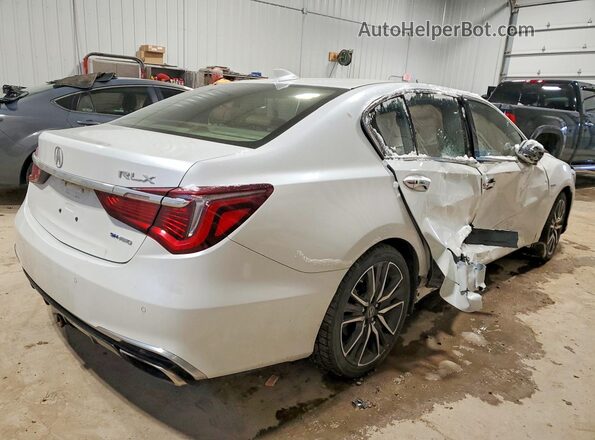 JH4KC2F90JC000676 2018 ACURA RLX White უკანა მარჯვენა
