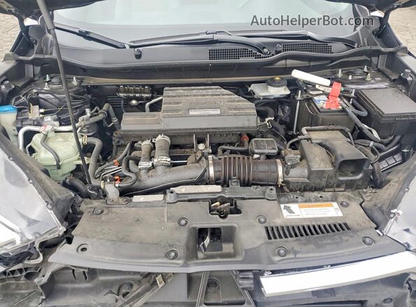 JHLRW2H97KX007979 2019 HONDA CR-V Gray Rear interior view