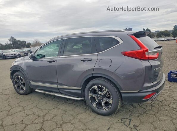 JHLRW2H97KX007979 2019 HONDA CR-V Gray Rear left