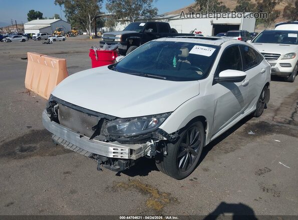 JHMFC1F33KX006926 2019 HONDA CIVIC White Front left