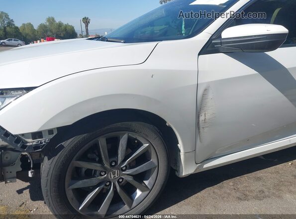 JHMFC1F33KX006926 2019 HONDA CIVIC White Front view