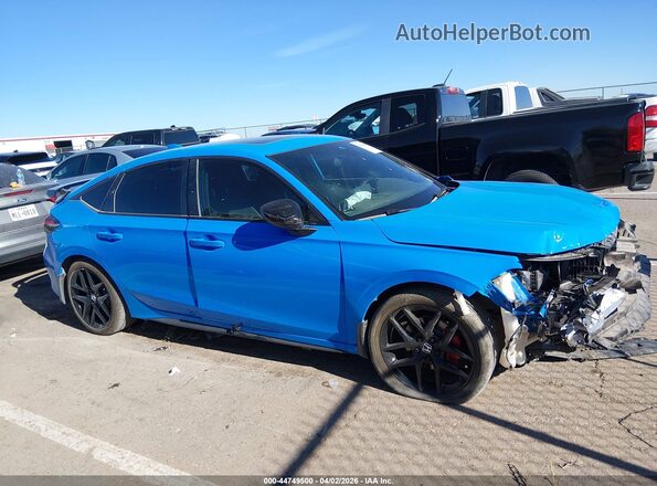 JHMFL4H88SX002154 2025 HONDA CIVIC Синий Панорамный вид салона 360°