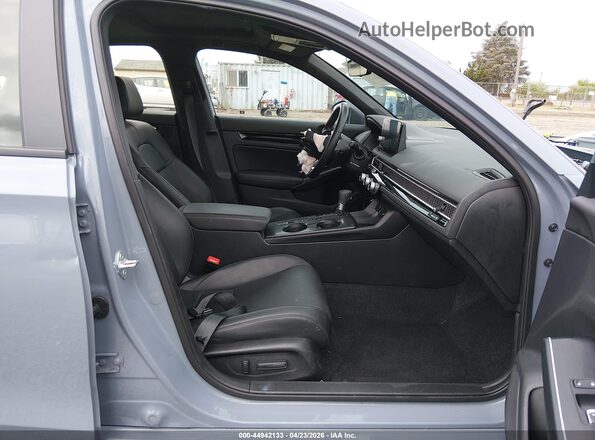 JHMFL4H97SX000582 2025 HONDA CIVIC Gray Vista interior delantera