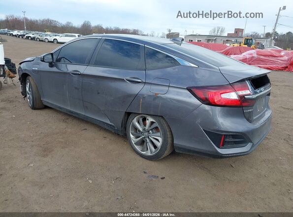 JHMZC5F10JC003717 2018 HONDA CLARITY Gray Հետևի ձախ