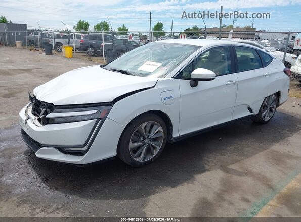 JHMZC5F11JC016282 2018 HONDA CLARITY White Front left