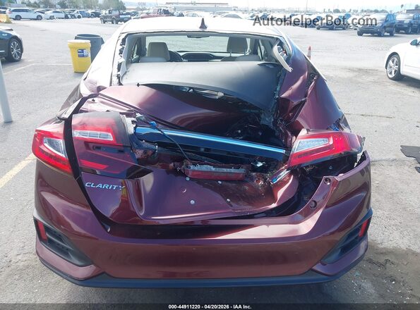 JHMZC5F13KC002756 2019 HONDA CLARITY PLUG-IN HYBRID Maroon 