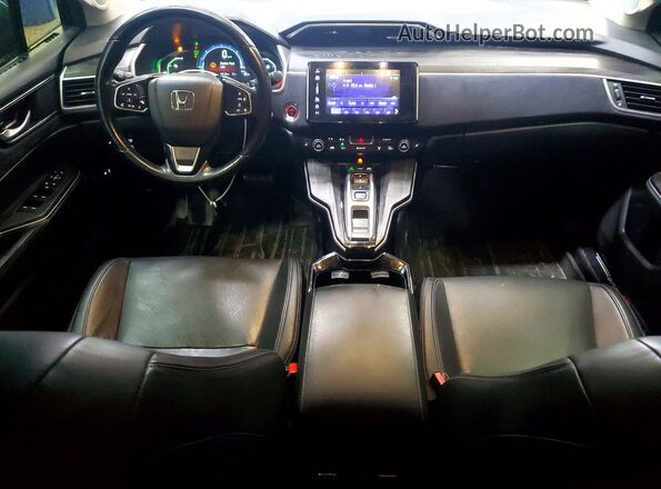 JHMZC5F30JC800020 2018 HONDA CLARITY Gray Առջևի վահանակի տեսք