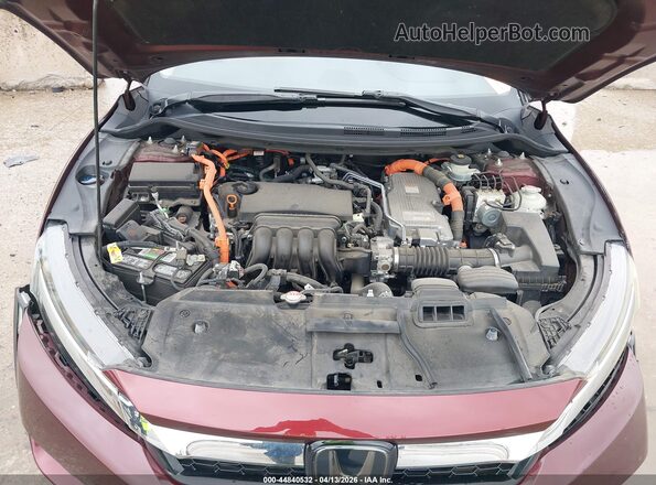 JHMZC5F38JC022548 2018 HONDA CLARITY Burgundy Հետևի տեսք