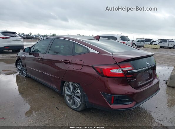JHMZC5F38JC022548 2018 HONDA CLARITY Burgundy Հետևի ձախ