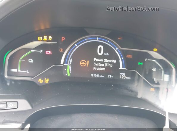JHMZC5F38JC022548 2018 HONDA CLARITY Burgundy Հետևի նստատեղերի տեսք