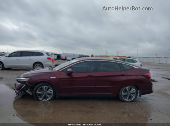 JHMZC5F38JC022548 2018 HONDA CLARITY Burgundy Սալոնի 360 աստիճան տեսք