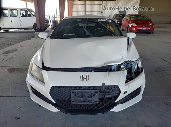 JHMZF1D46GS000624 2016 HONDA CR-Z White Widok z przodu