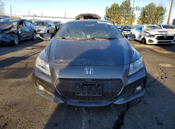 JHMZF1D62GS000332 2016 HONDA CR-Z Gray Դիմացի տեսք