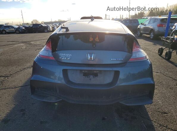 JHMZF1D62GS000332 2016 HONDA CR-Z Gray Հետևի տեսք