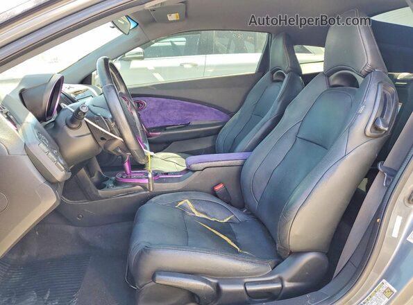 JHMZF1D65GS001572 2016 HONDA CR-Z Purple Front interior view