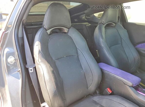JHMZF1D65GS001572 2016 HONDA CR-Z Purple Rear seats view