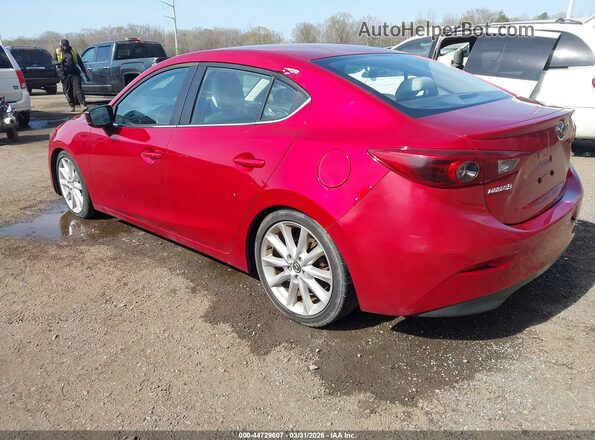 JM1BN1W3XH1138183 2017 MAZDA 3 Red Задня ліва чверть