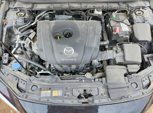 JM1BPAA7XM1333232 2021 MAZDA 3 Black უკანა სალონის ხედი