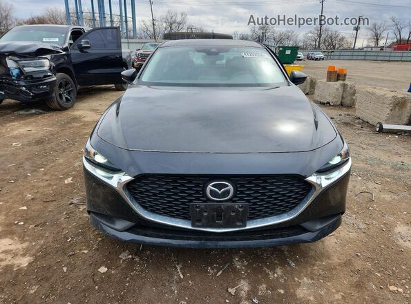 JM1BPAA7XM1333232 2021 MAZDA 3 Black წინა ხედი