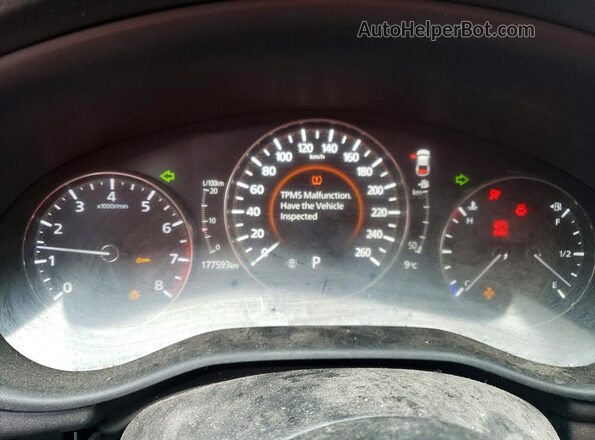 JM1BPADM9K1104426 2019 MAZDA 3 Gray Widok zestawu wskaźników