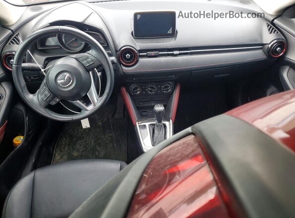 JM1DKBC7XG0116817 2016 MAZDA CX-3 Красный Вид панели приборов