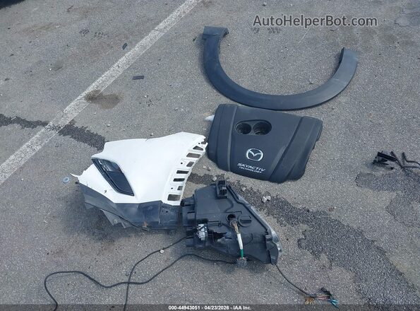 JM1DKDB70L1465471 2020 MAZDA CX-3 White Սարքավորումների վահանակի տեսք