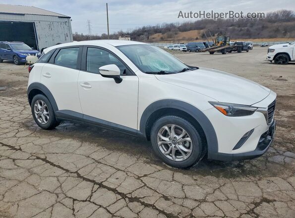 JM1DKDB71K0404540 2019 MAZDA CX-3 White Delantero derecho