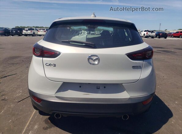 JM1DKDB71M1504358 2021 MAZDA CX-3 Gray Вид ззаду