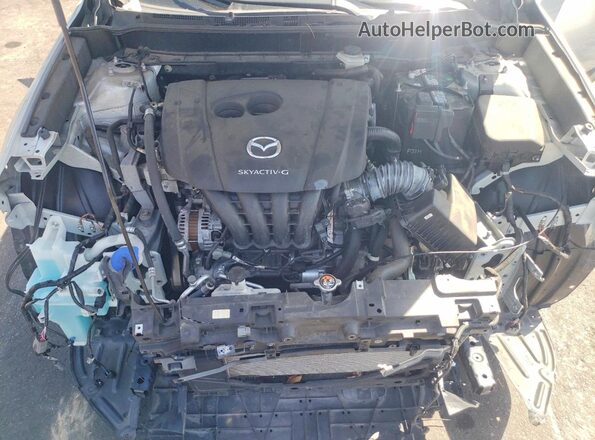 JM1DKDB71M1504358 2021 MAZDA CX-3 Gray Вид підкапотного простору