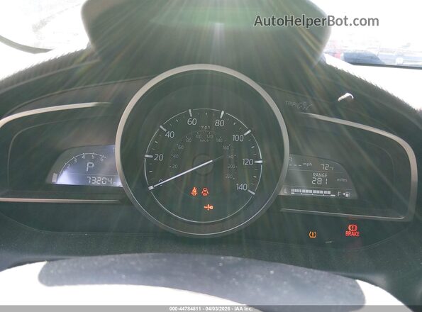 JM1DKDB72J1309753 2018 MAZDA CX-3 Blue Вид задніх сидінь