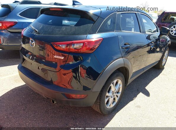 JM1DKDB72J1309753 2018 MAZDA CX-3 Blue Задня права чверть