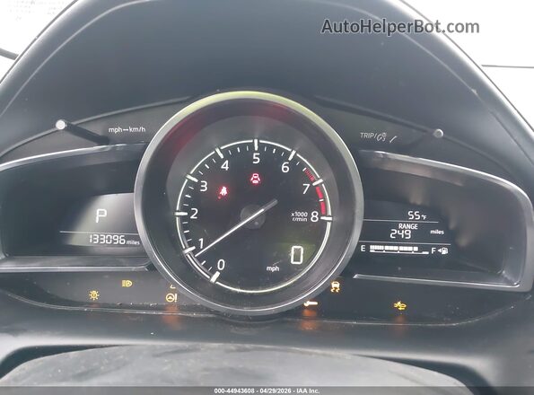 JM1DKDB72L1473698 2020 MAZDA CX-3 White Vista de los asientos traseros