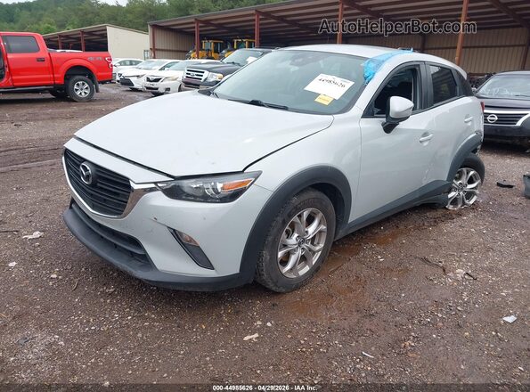JM1DKDB75K1439673 2019 MAZDA CX-3 Белый Передняя левая четверть