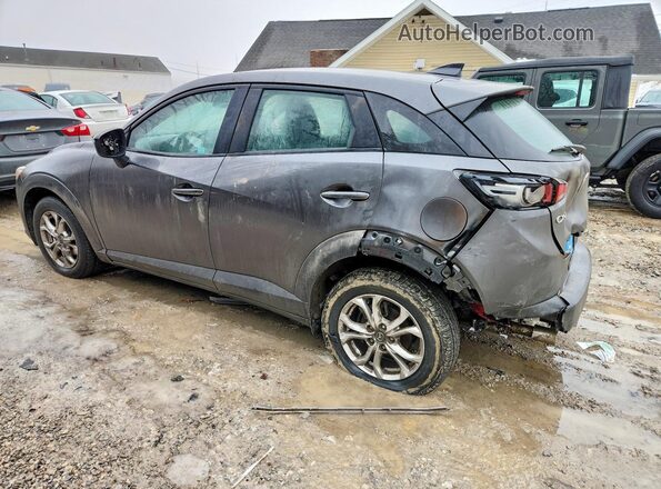 JM1DKDB76M1504355 2021 MAZDA CX-3 Gray უკანა მარცხენა