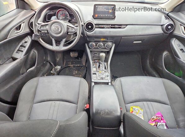 JM1DKDB76M1504355 2021 MAZDA CX-3 Gray წინა პანელის ხედი