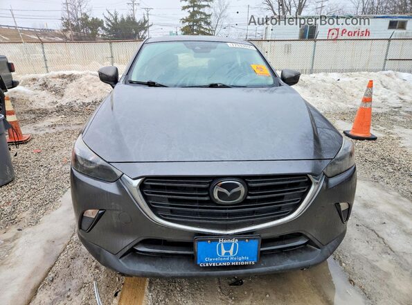 JM1DKDB76M1504355 2021 MAZDA CX-3 Gray წინა ხედი