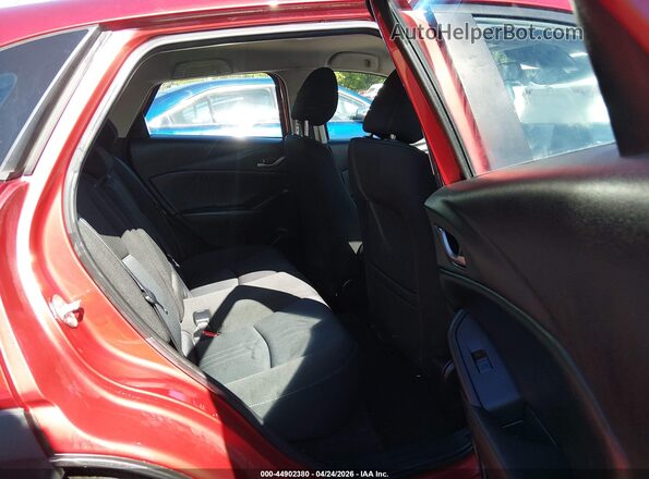 JM1DKDB79L1471012 2020 MAZDA CX-3 Red VIN კოდის სტიკერის ხედი